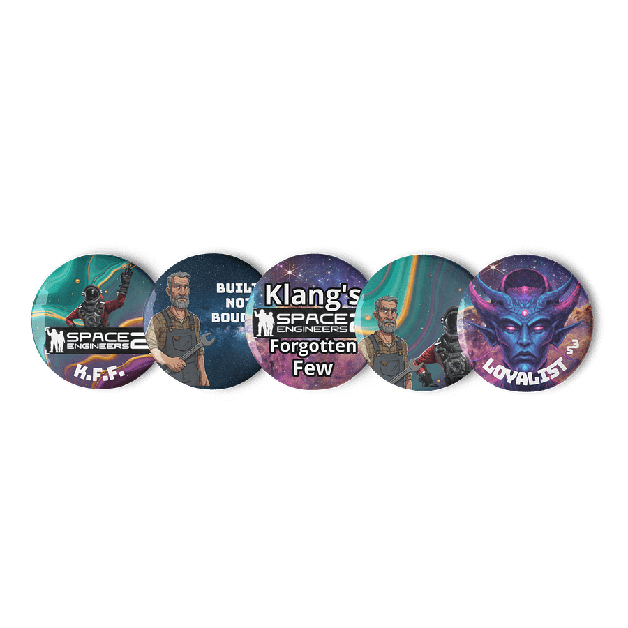 S³ Klang's Forgotten Few Pins product image (1)