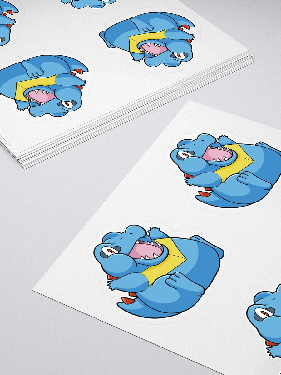 Chubby Totodile Sticker Sheet product image (4)