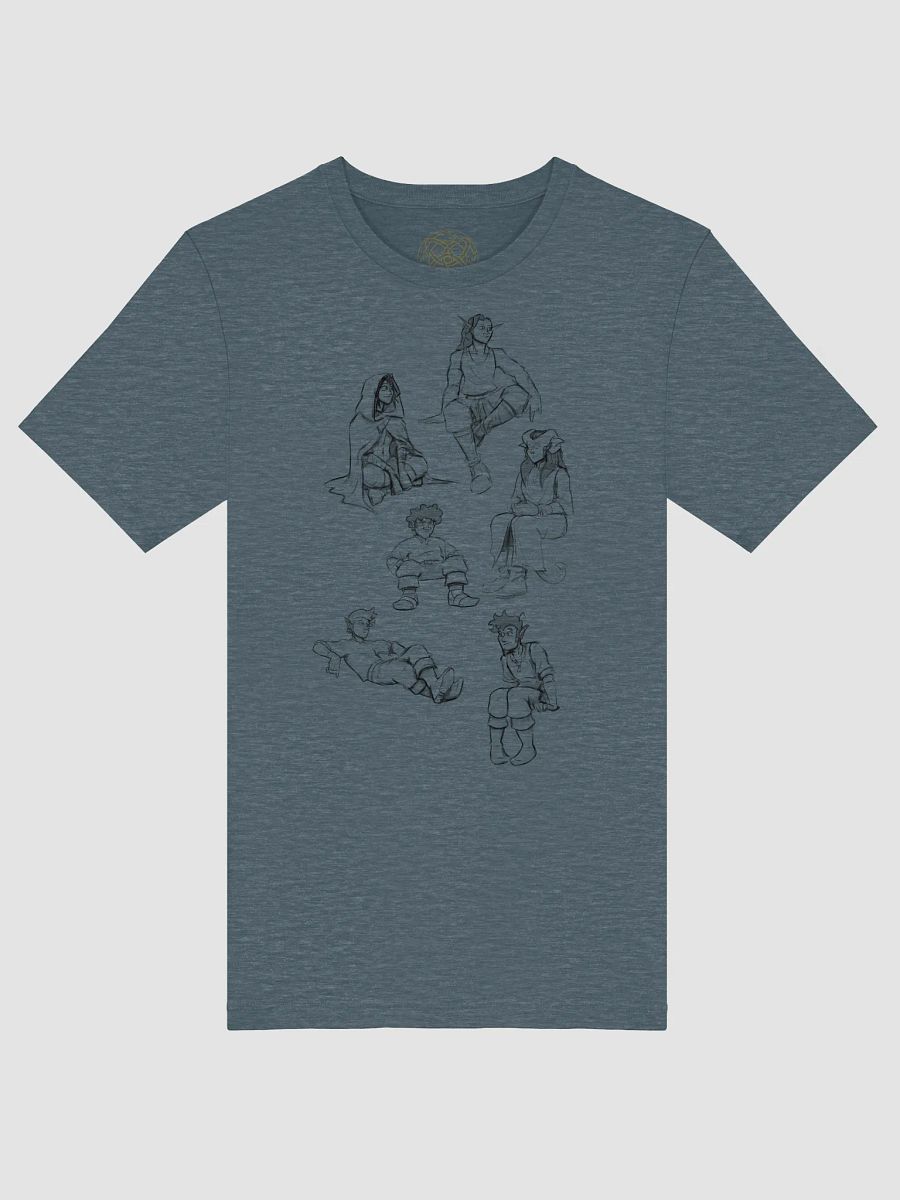 Dragoones Sketch Heroes Tshirt product image (35)