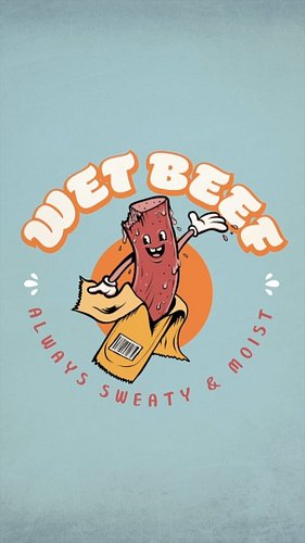 My son lovingly calls slim jims “wet beef”. As repulsive as that is, he’s not wrong. He asked me to draw this for his birthday.