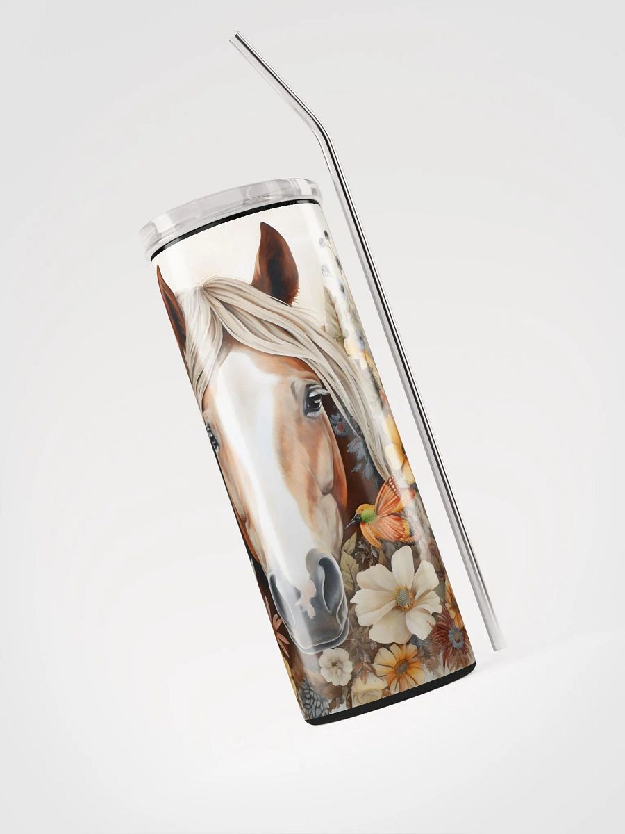 Floral Harmony Stainless Steel Tumbler product image (4)