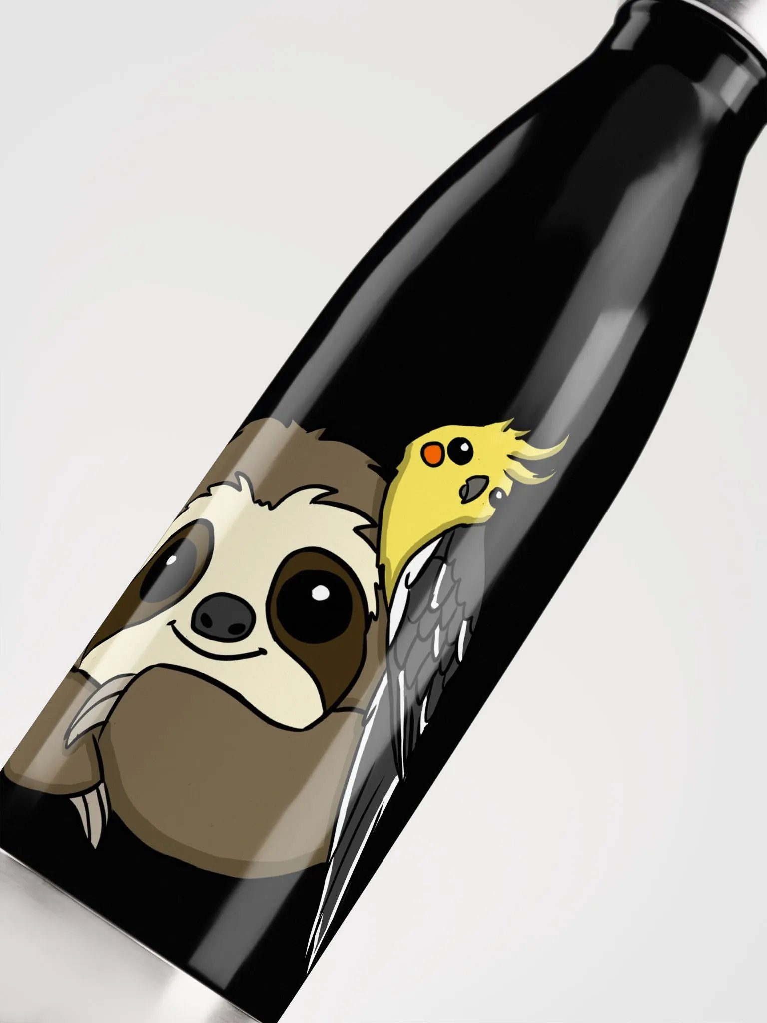 Stainless Steel Water bottle - Cockatiel product image (10)