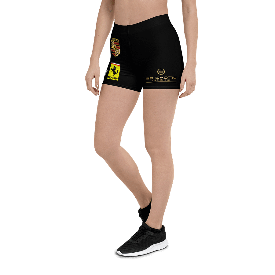 Luxury Car Logo All Over Print Women Shorts product image (6)