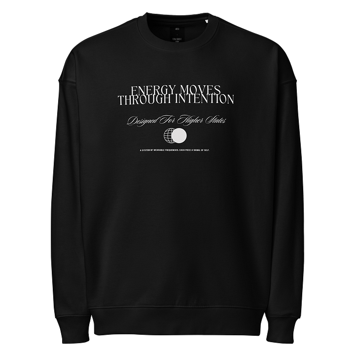 Quiet Power Crewneck – Black Signal / Capsule 01 product image (1)