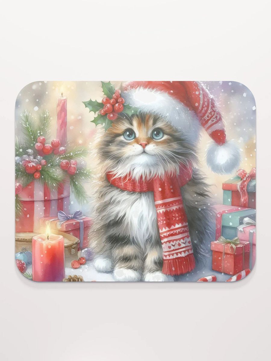 Festive Feline Wonderland Mouse Pad product image (3)