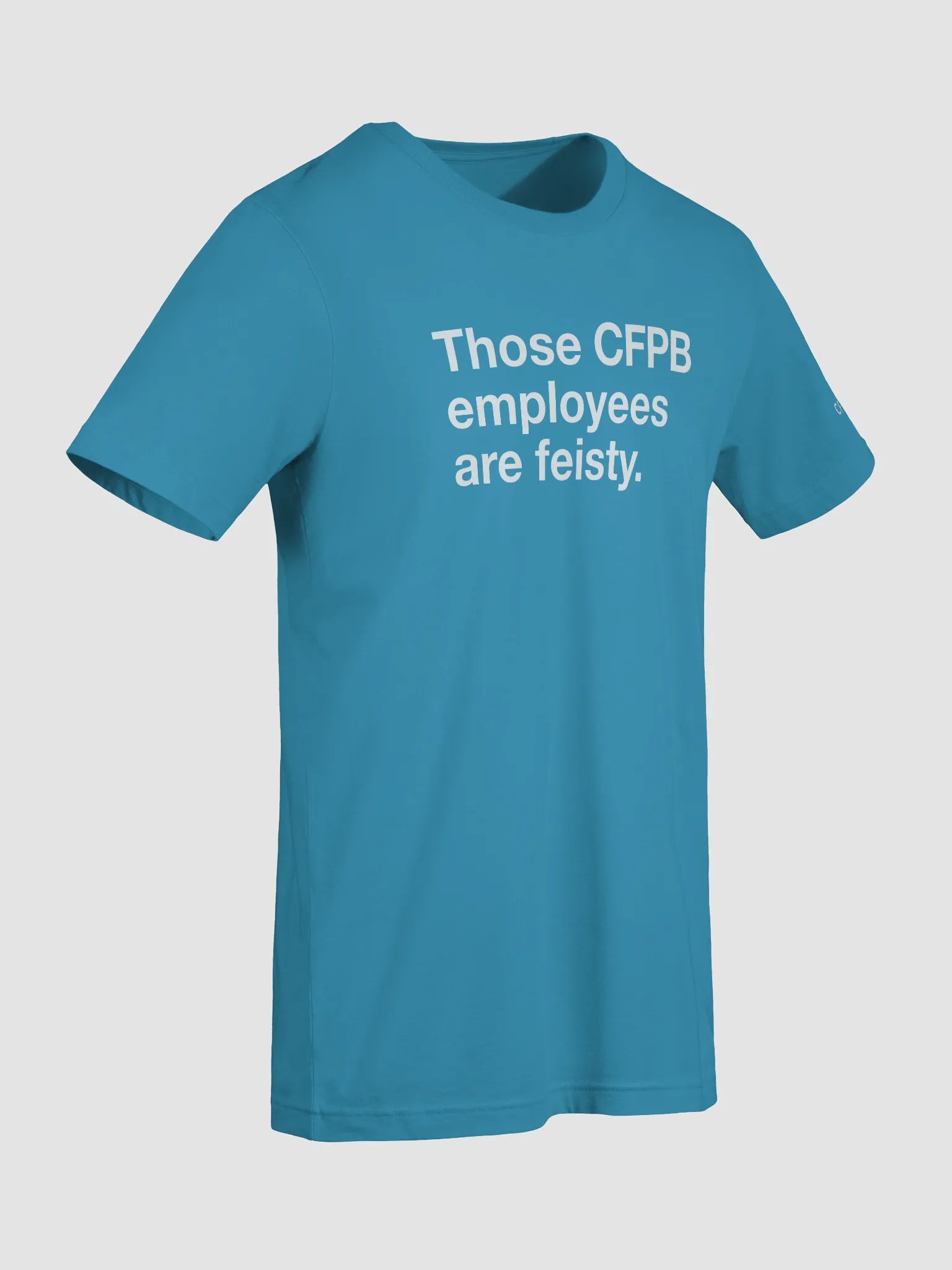 Those CFPB Employees Are Feisty T-shirt (White) product image (7)
