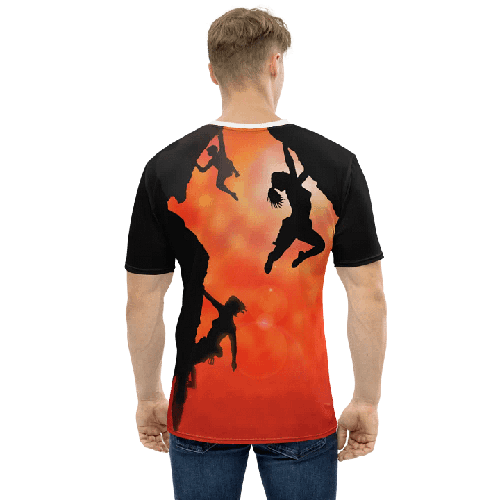 rock climbing in the sun t shirt product image (1)