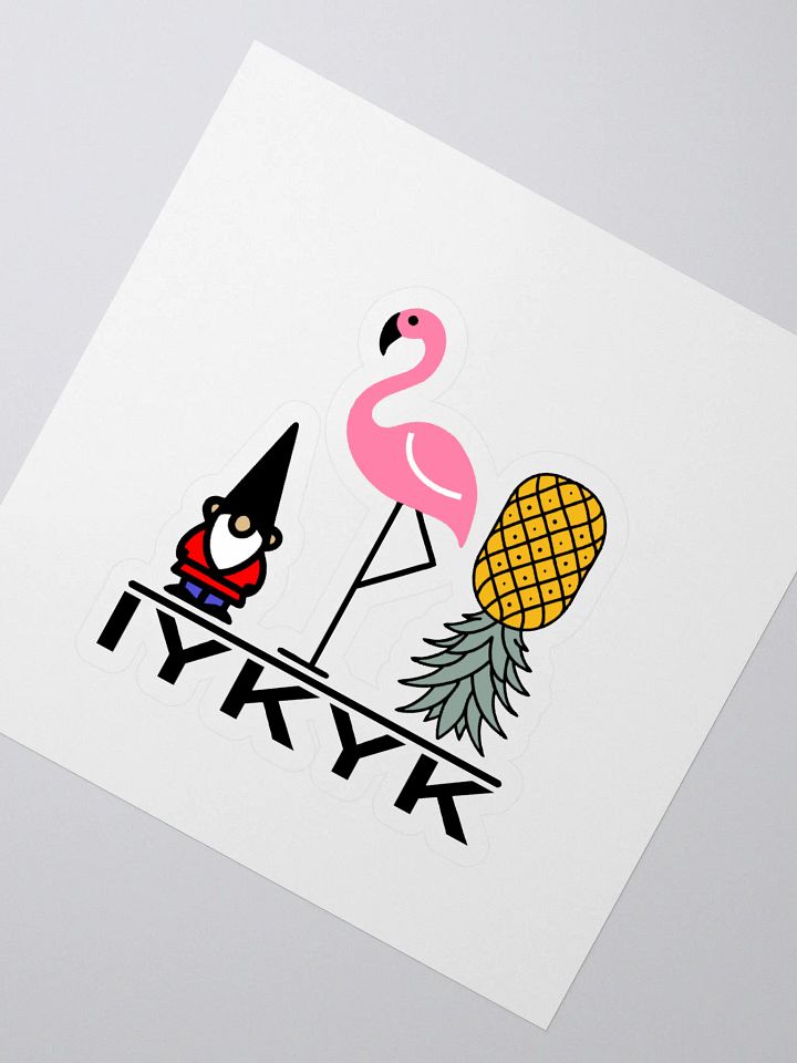IYKYK Decal product image (2)