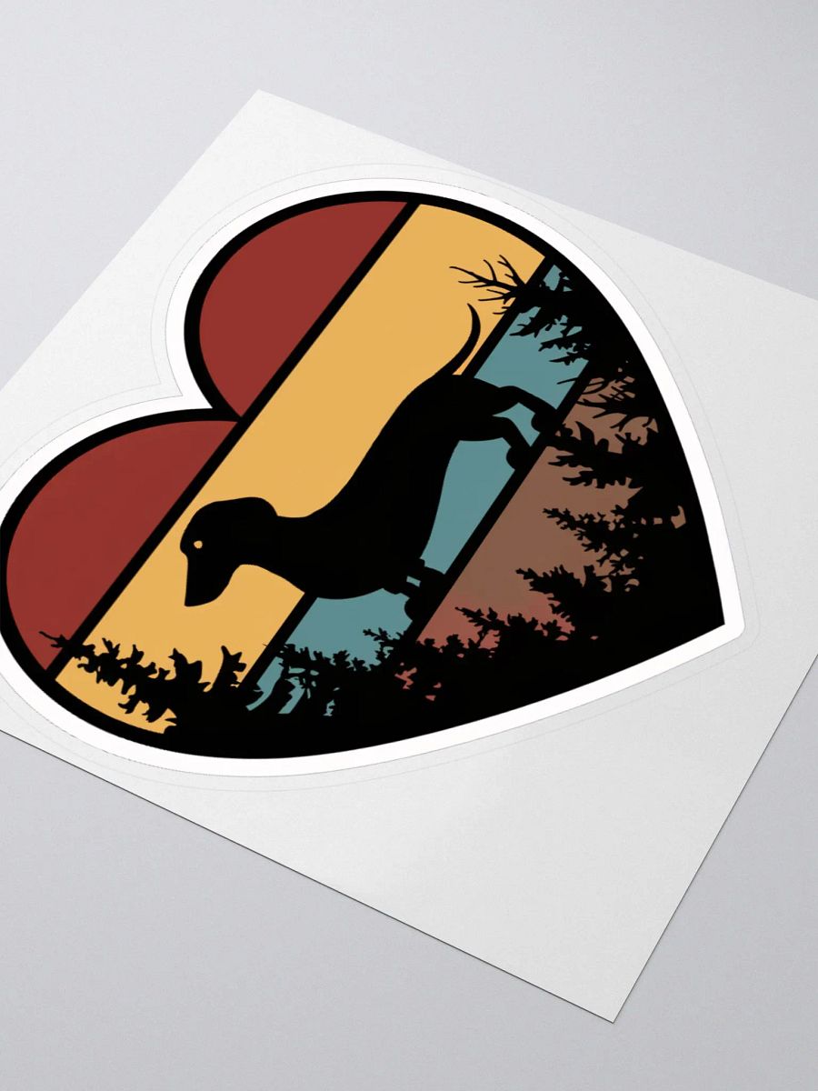 Heartfelt Dachshund Sunset Sticker product image (11)