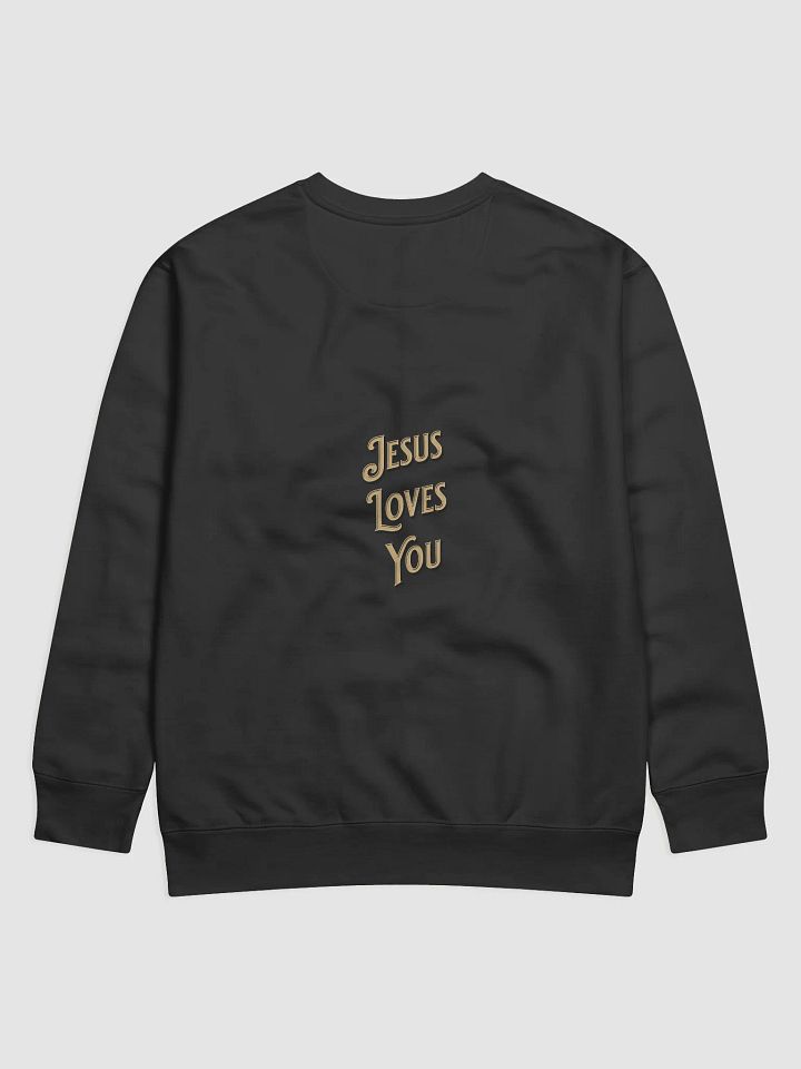 Vintage Jesus Loves You Sweatshirt product image (2)