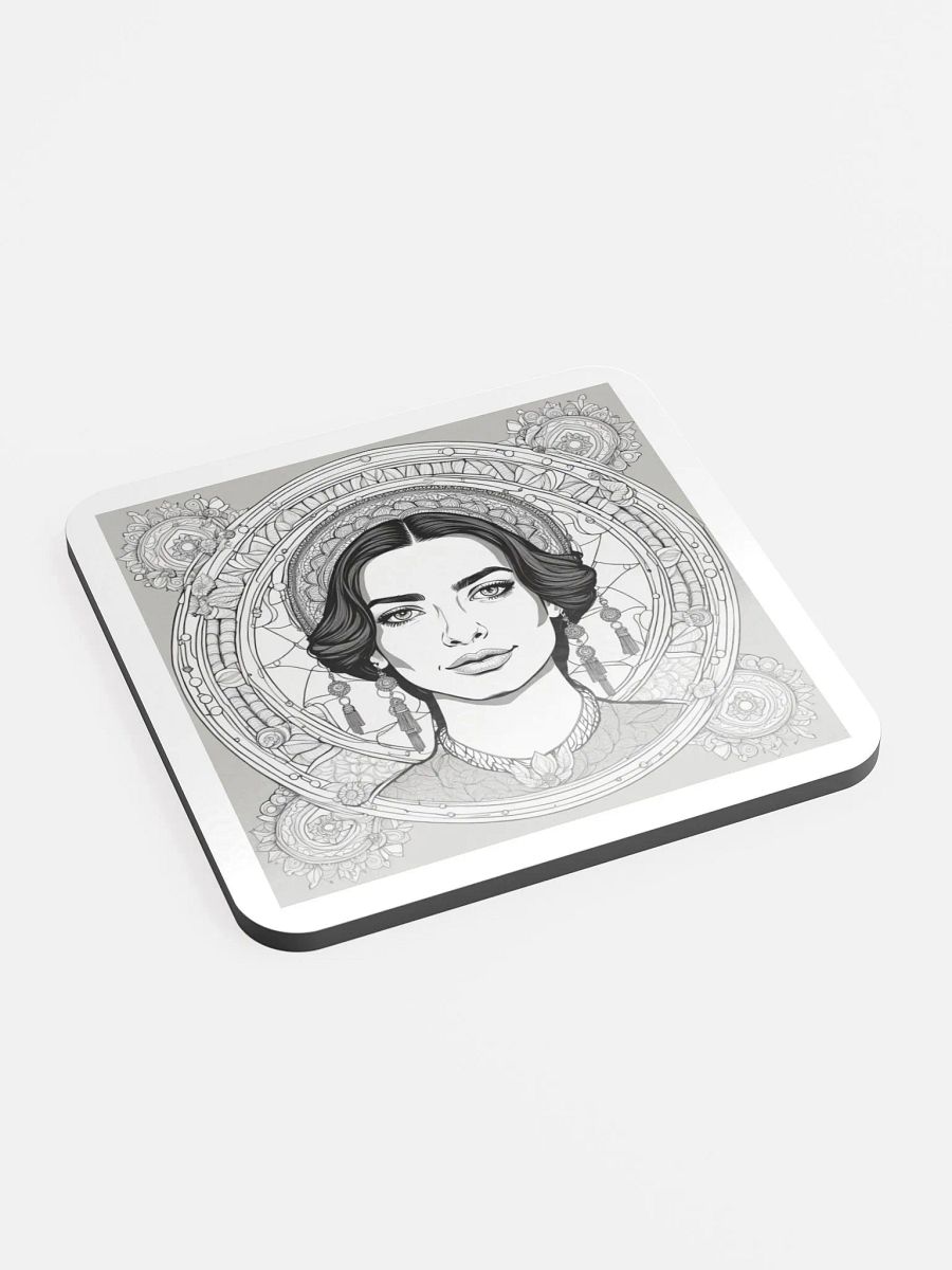 Ornate Symmetry Cork Coaster Set product image (2)