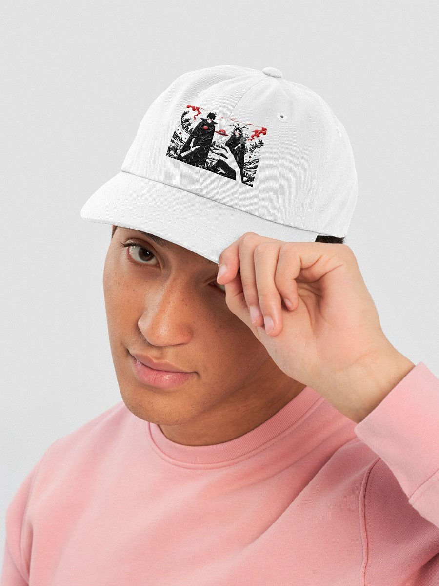 Mystical Figures in Dark Fantasy Landscape Dad Cap product image (21)