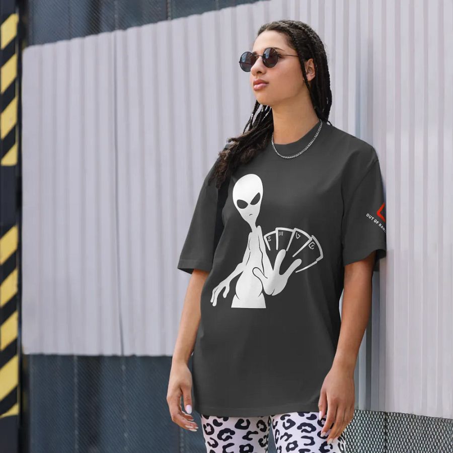 Focus Oversized Monochrome T-Shirt product image (8)