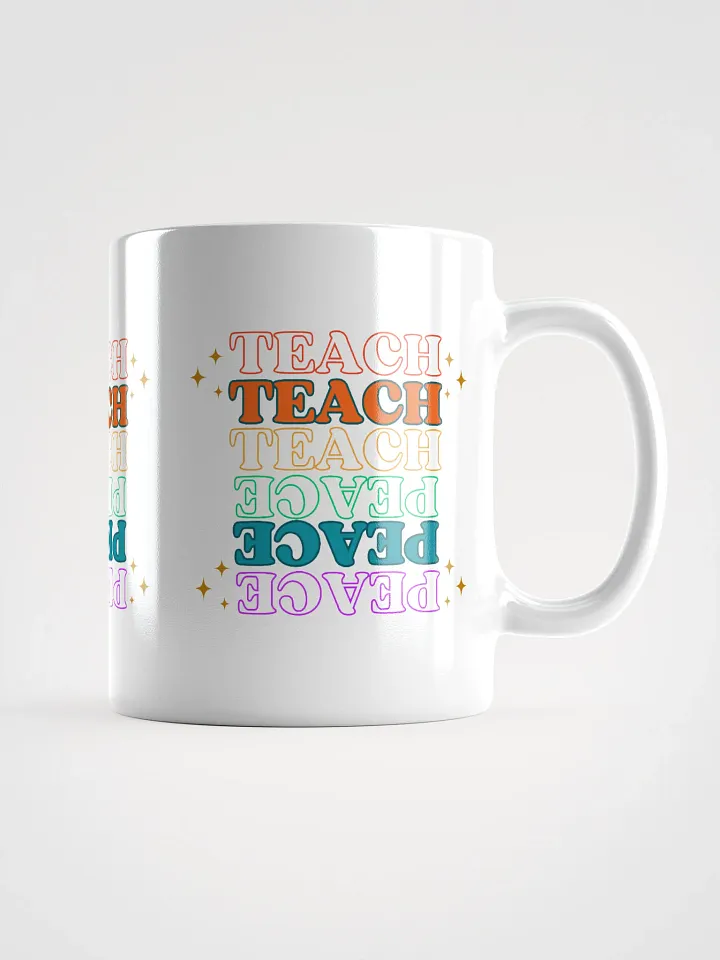 Teach Peace Mug product image (3)