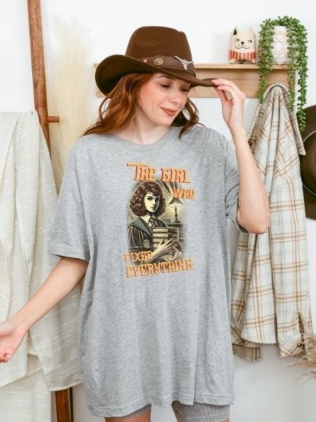Hermione Funny Vintage Pulp Mystery Harry Potter Shirt product image (5)