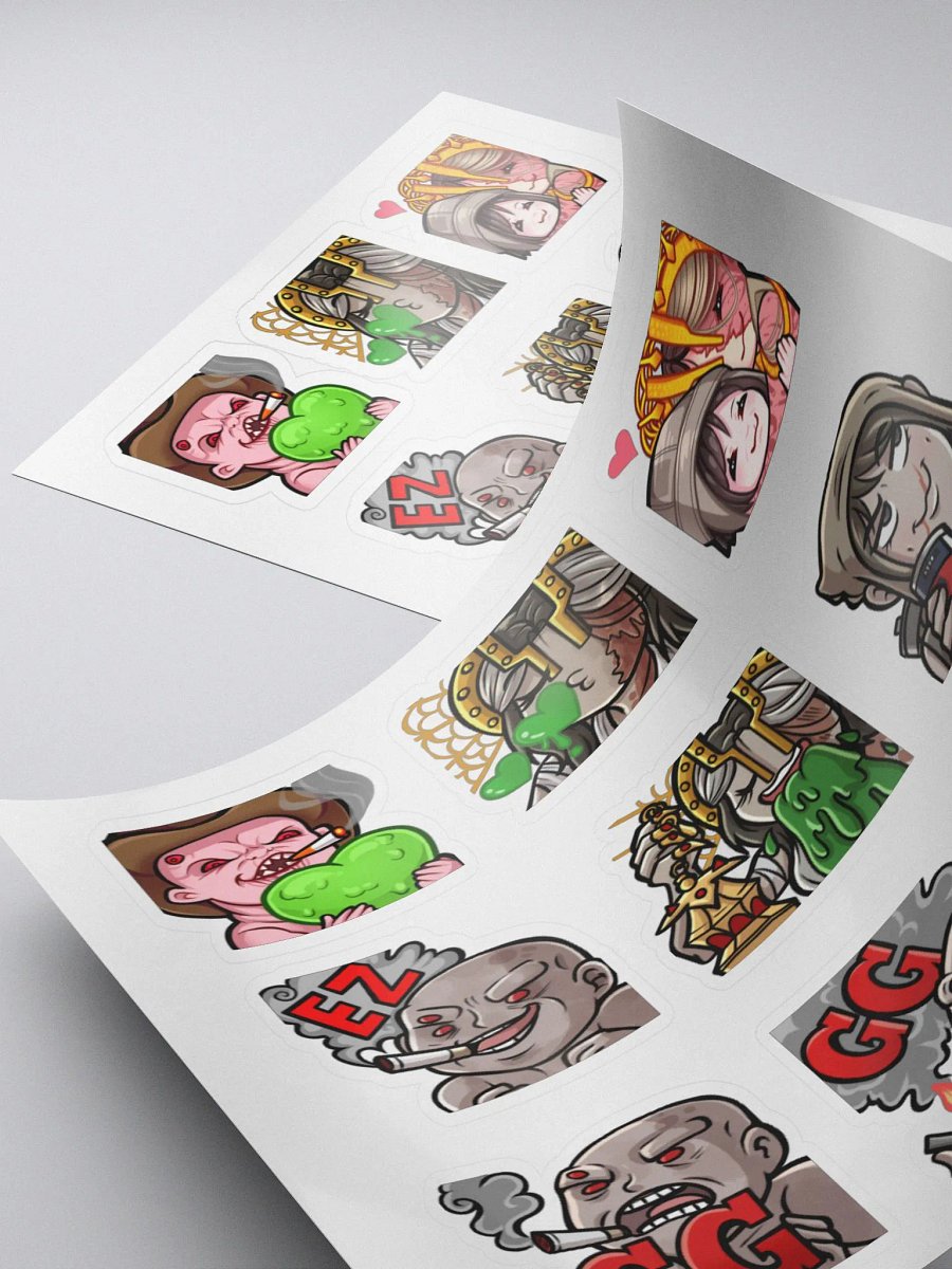 Jawdzzzz DBD Sticker Pack product image (4)