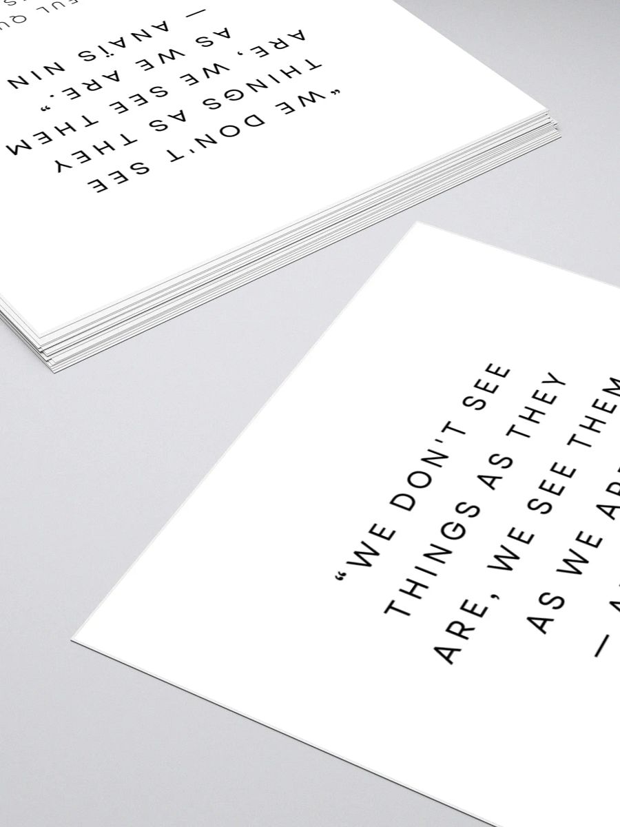 Reflective Perspectives Kiss Cut Stickers product image (7)