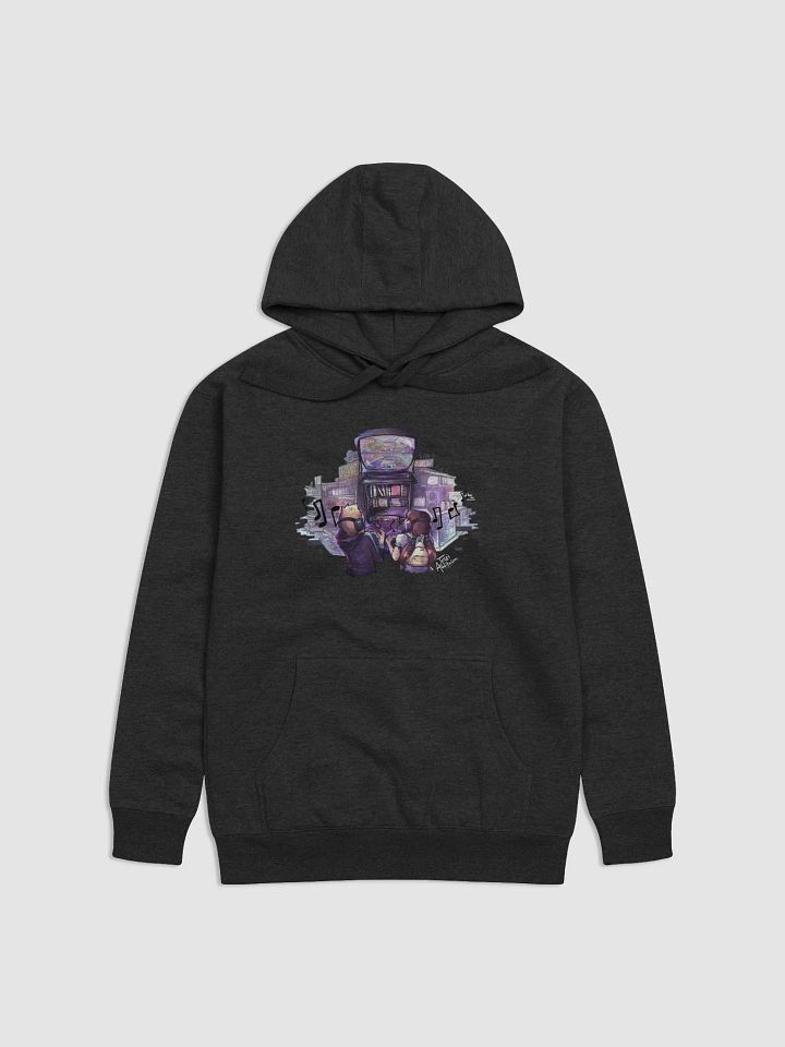 Cotton Heritage Hoodie (Purple Dreams Design) product image (1)