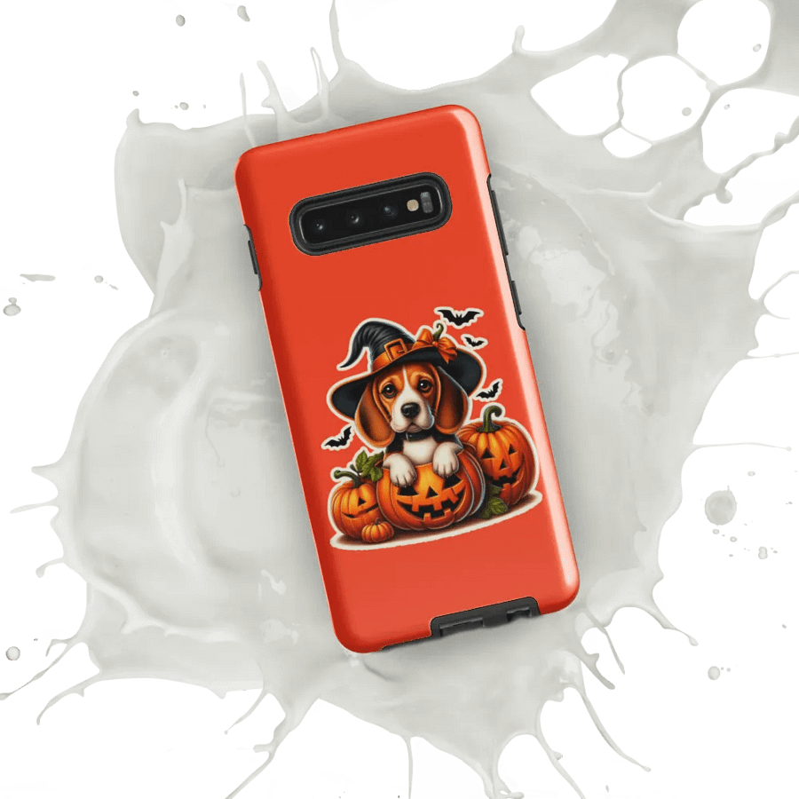 Halloween Pumpkin Beagle - Samsung Tough Case product image (54)