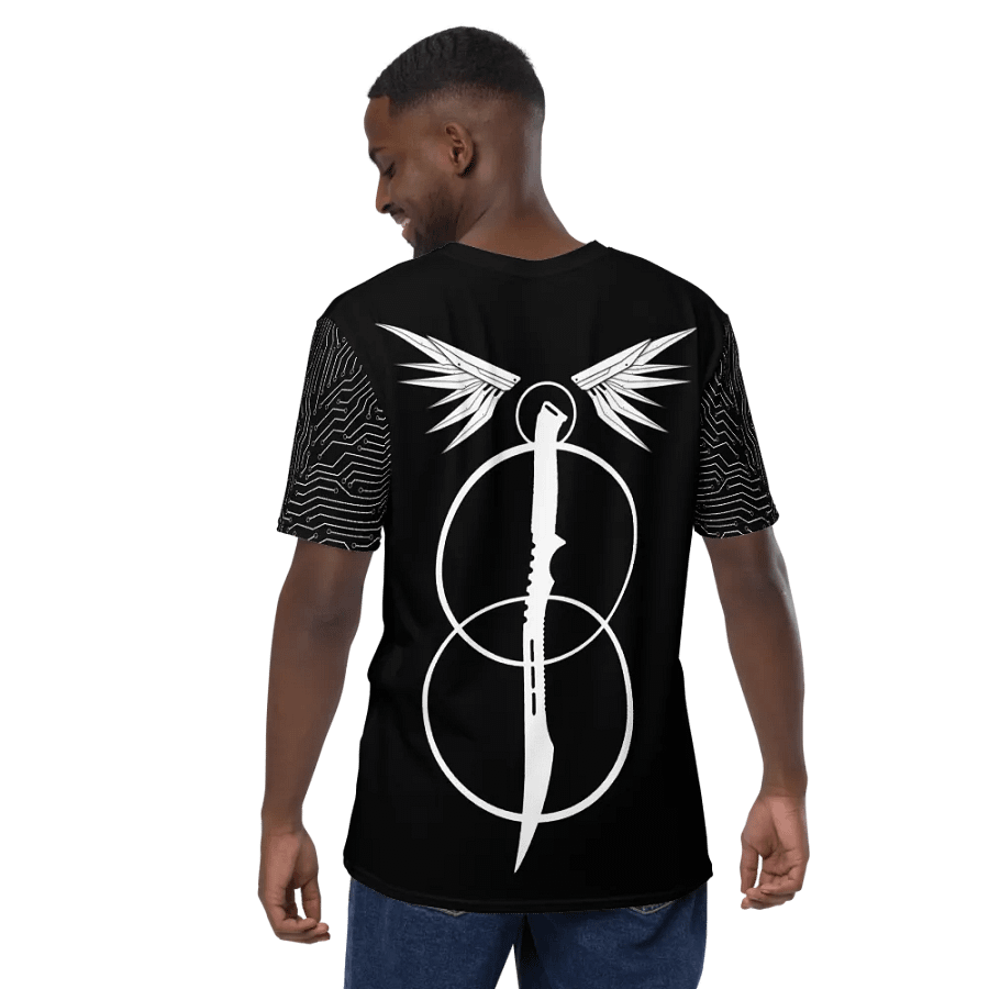 Mecha Warrior Breathable Tee - Black/White product image (2)