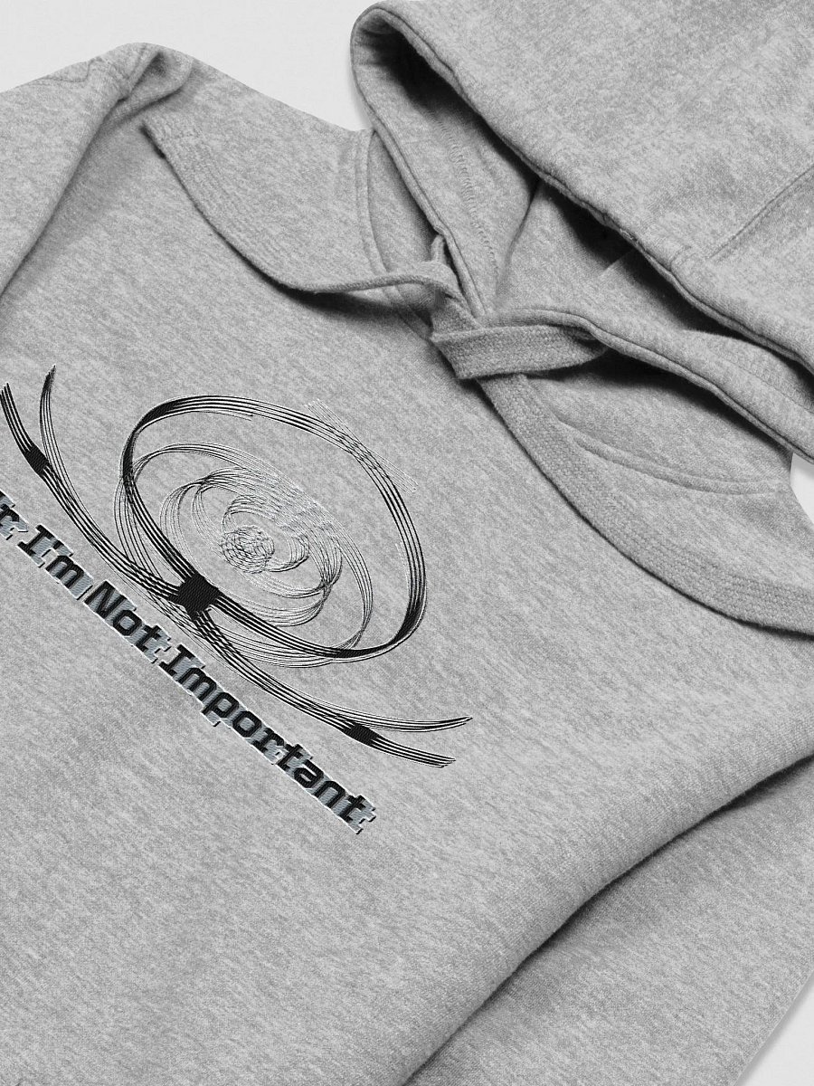 Unisex Premium Hoodie - Embroidered - Mr I'm Not Important Logo product image (33)