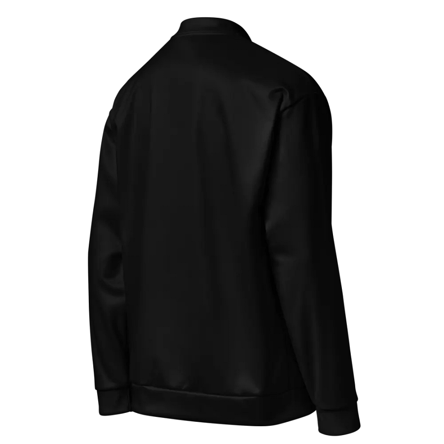 Deep and Dark Exclusive Premium Dark Black Bomber Jacket product image (4)