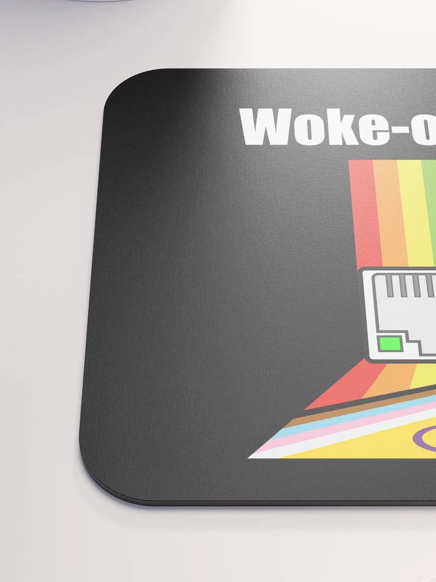 Woke on LAN Mouse Pad (Black) product image (6)