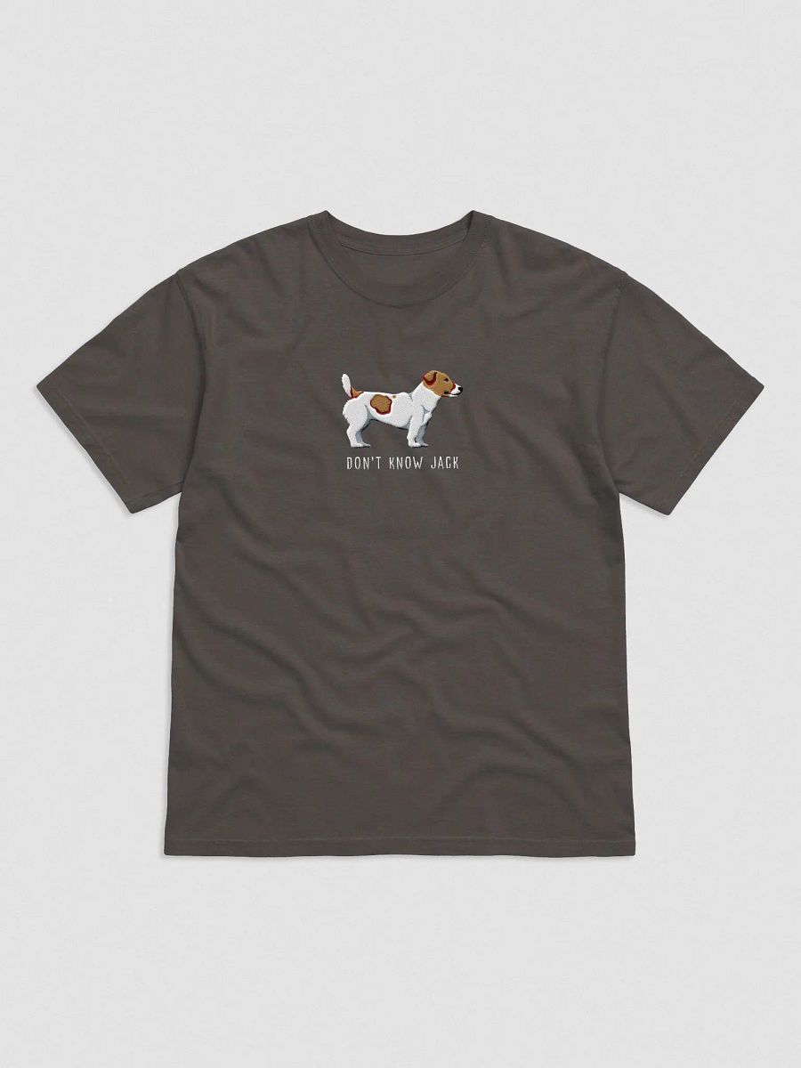 Don't Know Jack T-Shirt(Embroidered) of a Jack Russell Terrier product image (4)