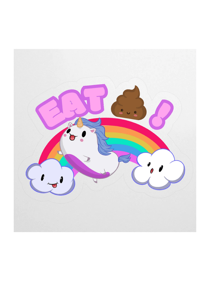 My kawaii eat shit unicorn product image (5)