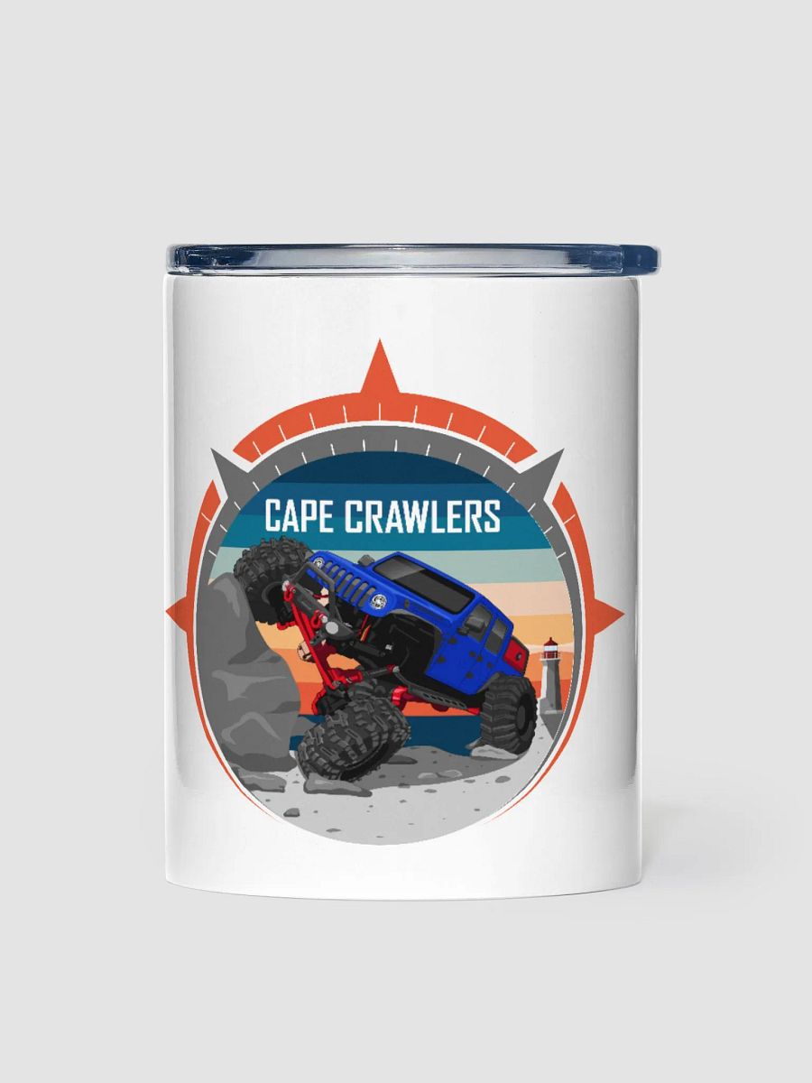 Compass Logo 10oz Stainless Steel Tumbler product image (1)