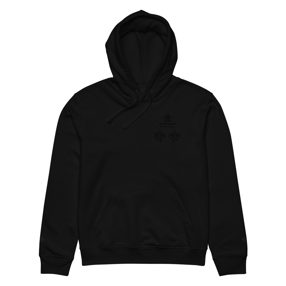 Petrifiedeye Black Spanish Rose Mural Hoodie product image (6)