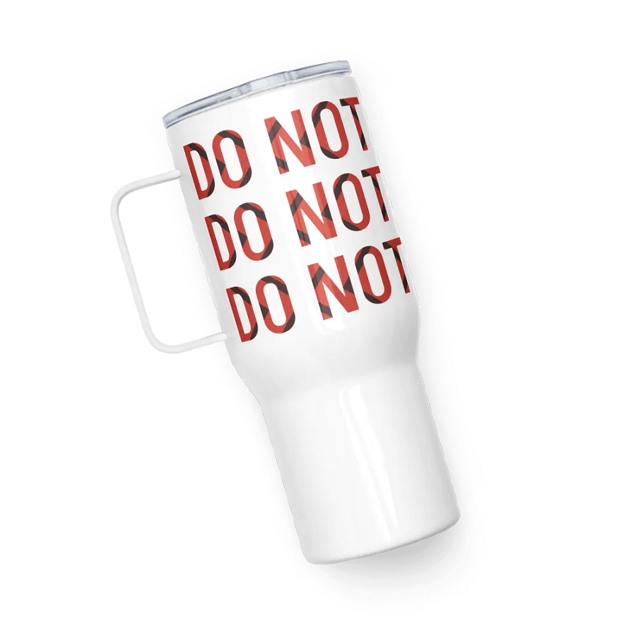 Warning Grid Travel Mug product image (5)