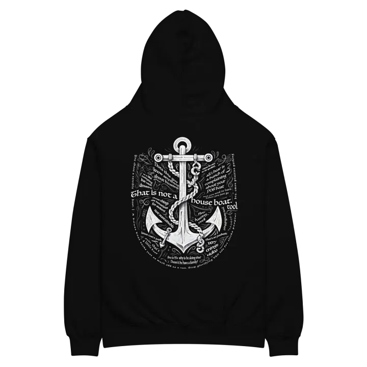 Anchored in criticism Hoodie - (Dark Colors) product image (1)