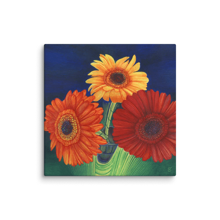 Blank Canvas Collection - Bright Gerberas product image (1)