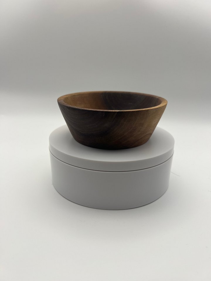 Small Black Walnut Catch-All (3.75”) – Handmade from Reclaimed Storm Wood product image (2)