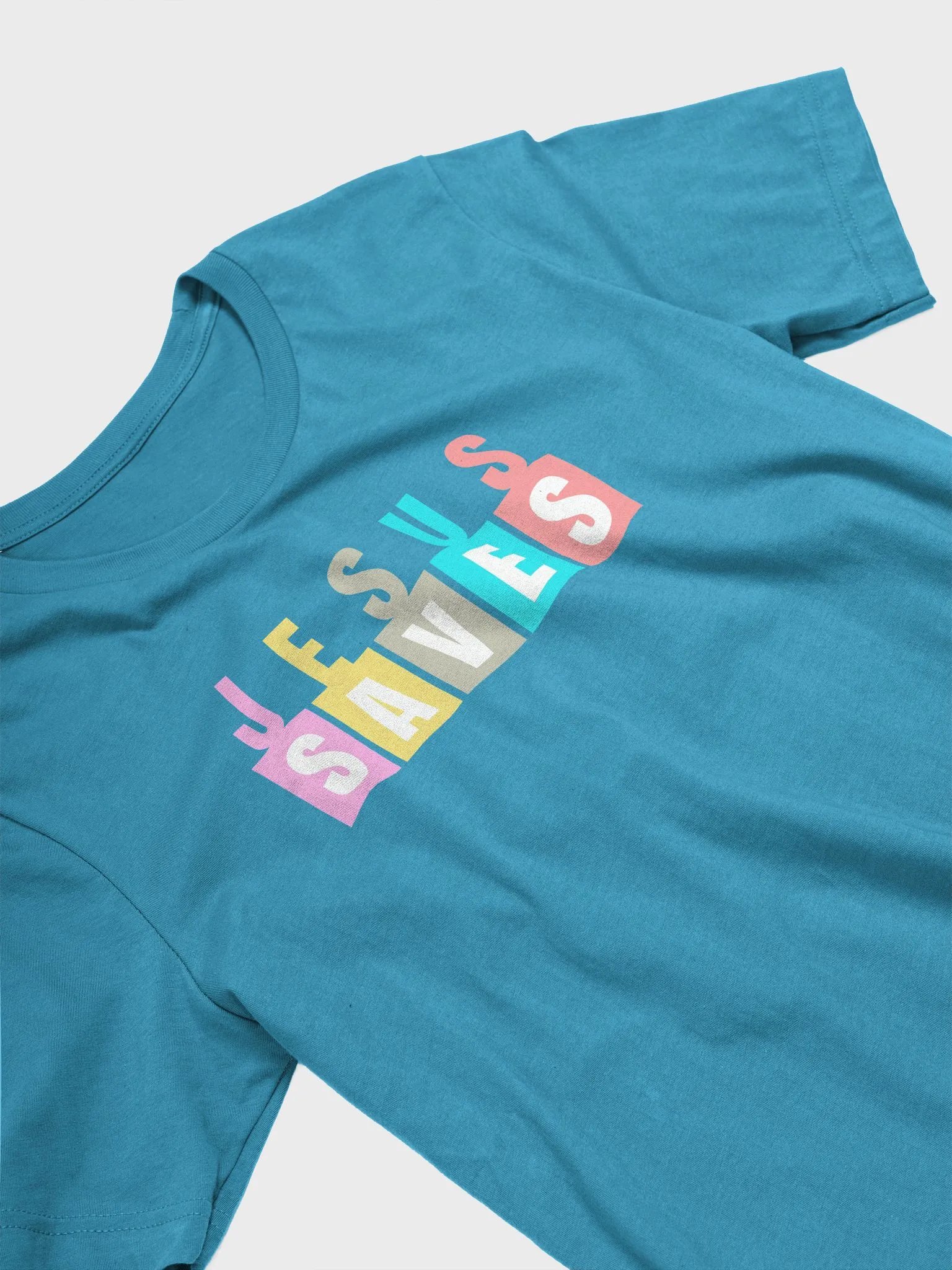 Jesus Saves Tee For Women, Faith Based Shirt product image (3)