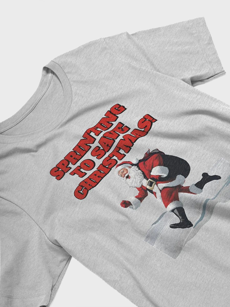 Sprinting To Save Christmas - Santa Claus T-shirt product image (12)