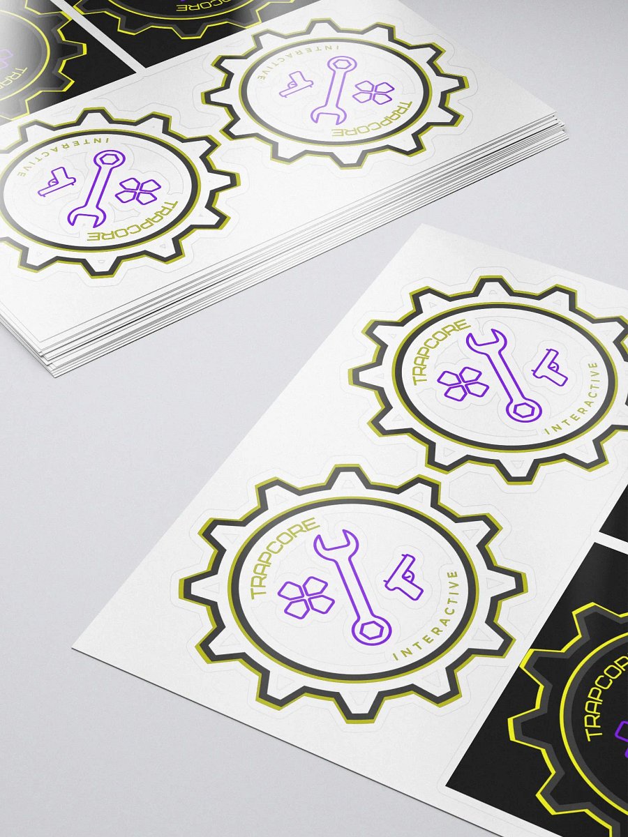 TCI Stickers B/W 2.5 inch product image (5)