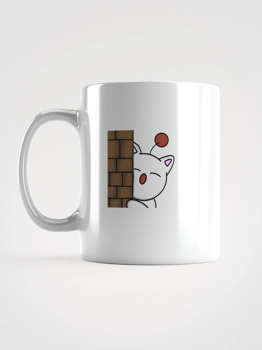 moogle peek white mug product image (1)
