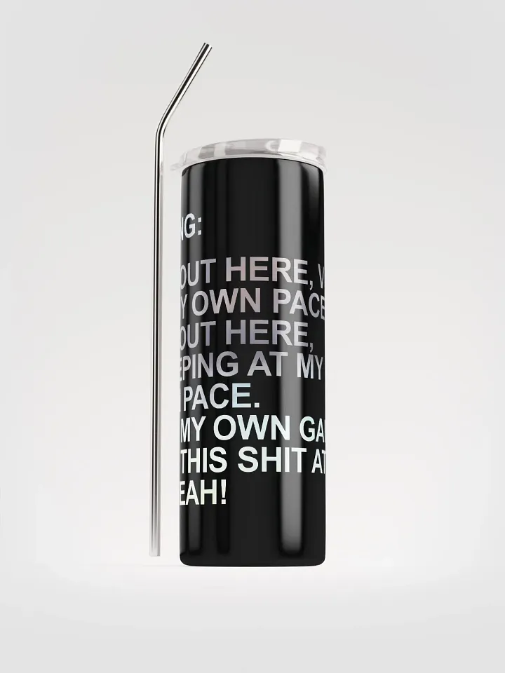 vibin' Stainless Steel Tumbler product image (1)