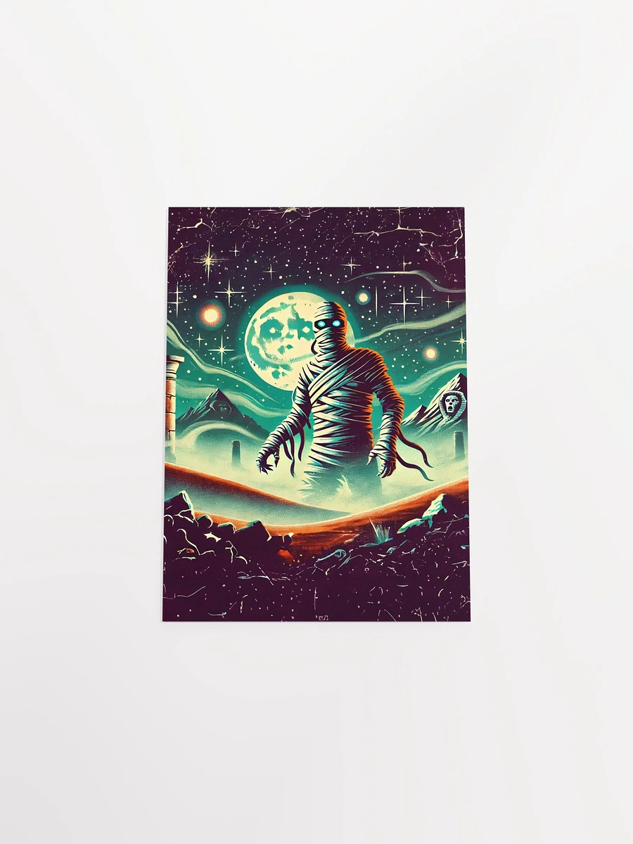 Mummy under the Full Moon Premium Matte Poster product image (29)