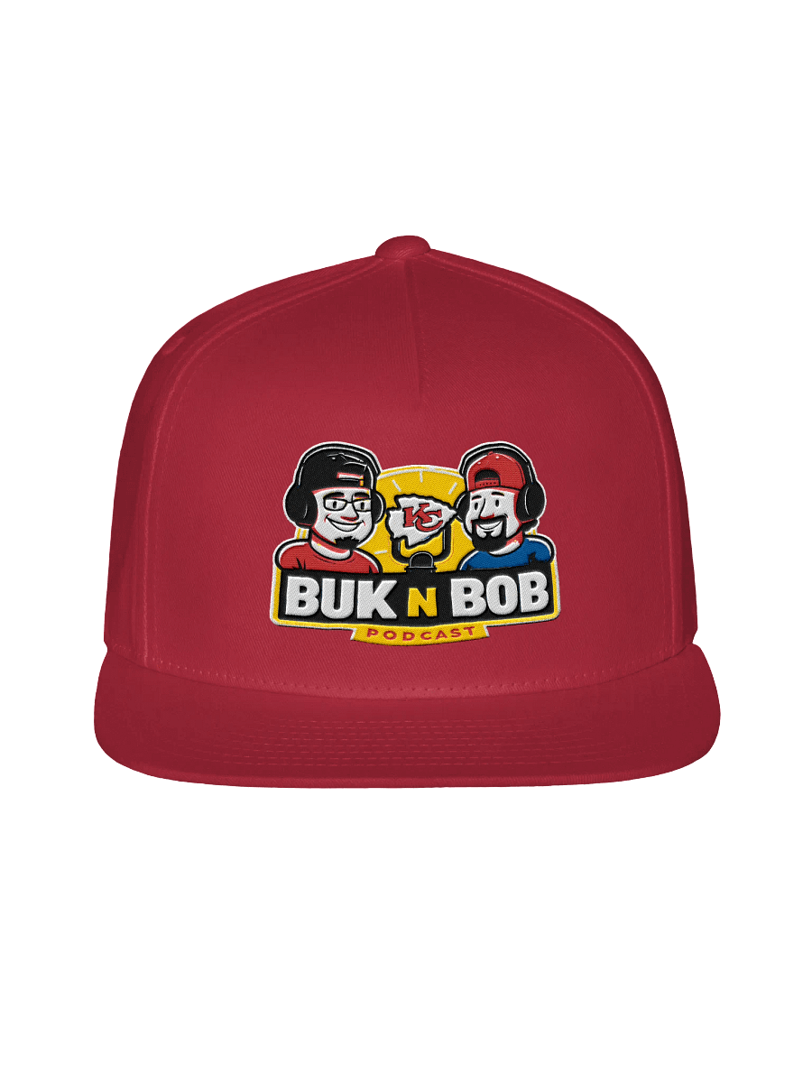 Logo Snapback Cap - BUK N BOB Podcast Edition product image (3)