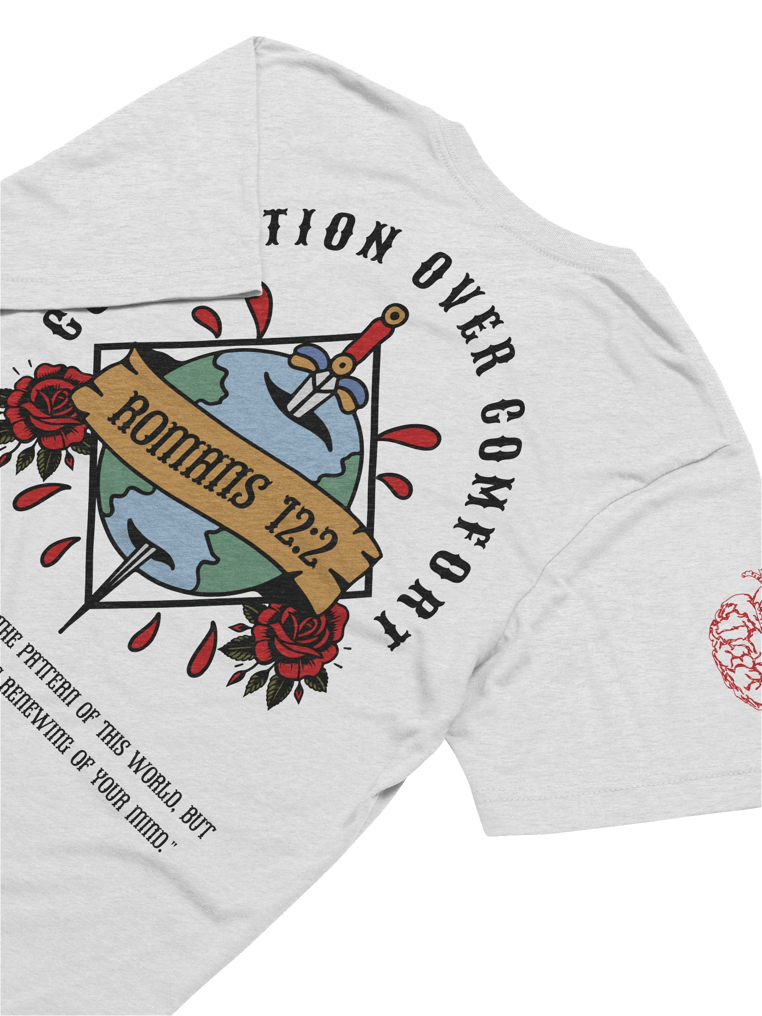 Conviction Over Comfort Athletic T-Shirt product image (1)