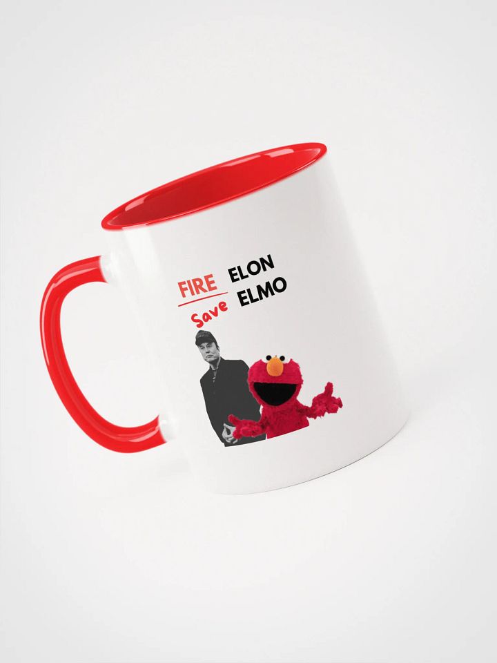 FIRE ELON SAVE ELMO Mug product image (1)