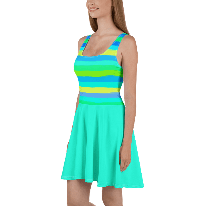 Summery Stripes Skater Dress product image (1)