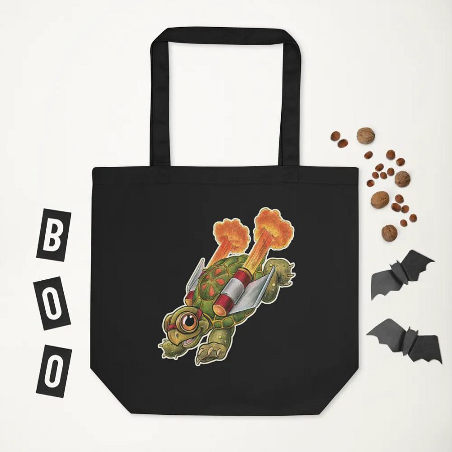 Jetpack Tortoise - SFA Tote Bag product image (5)
