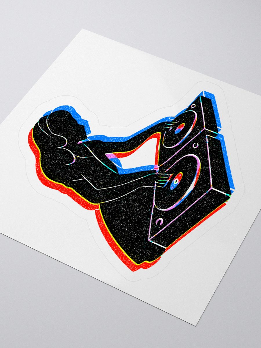 EDM In Wonderland Trucker Hat Kiss Cut Sticker product image (8)