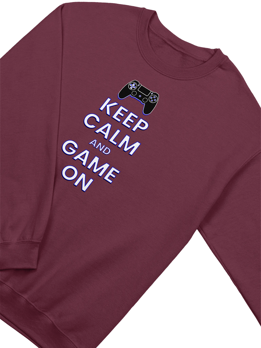 KEEP CALM AND GAME ON PS SWEATSHIRT product image (3)