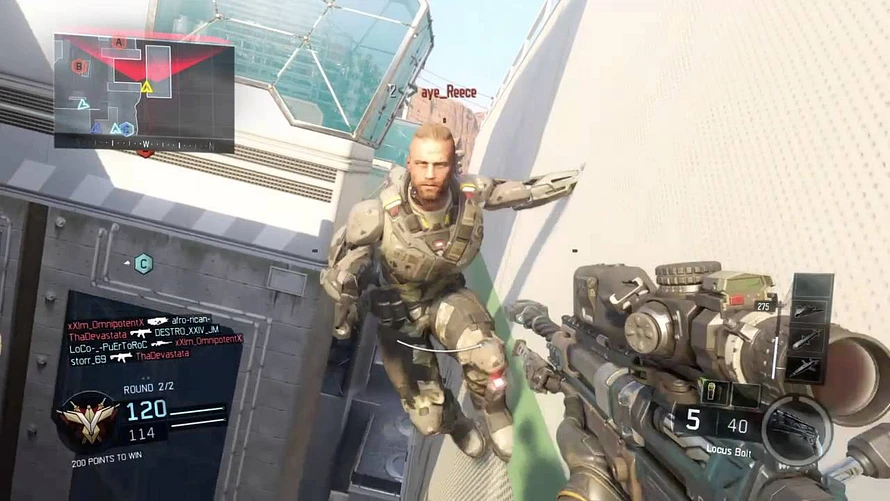 wall running to return to call of duty