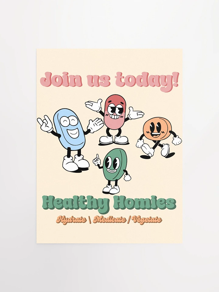 Healthy Homies Poster product image (1)